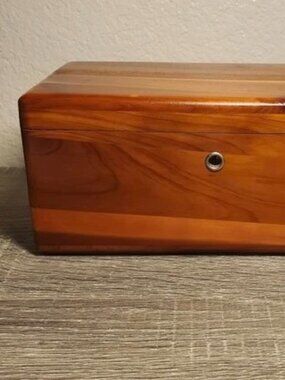 Vintage Mini Lane Cedar Chest w/ Key - Tall Narrow (TN) 1939-1957 MCM